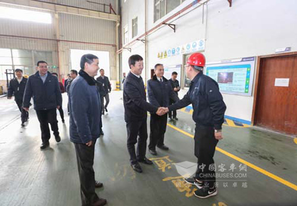 新年開工公司領導深入一線拜年慰問