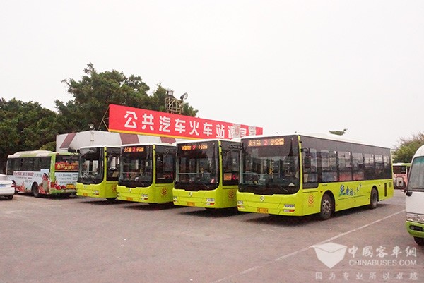 金旅純電動客車助汕頭交通大飛躍