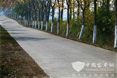 江蘇高郵提檔升級鄉村校車行駛線路