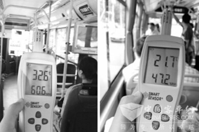 公交車空調溫度不宜過低