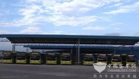 云南：彌勒50輛新能源公交車投入使用