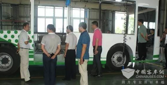  江西萍鄉市政協副主席率團調研安源客車