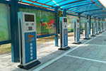 浙江：金華浦江首批純電動(dòng)公交車專用充電站開建