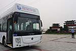 歐輝氫燃料電池客車“燃情”中國古村鎮大會
