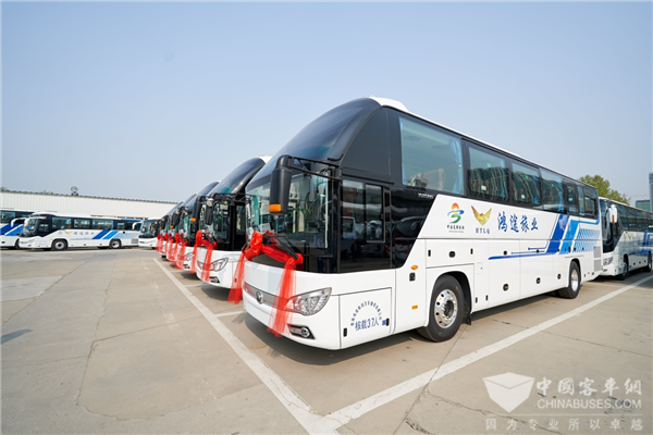 發力“定制客運”市場 宇通旅游客車批量交付山西和青海