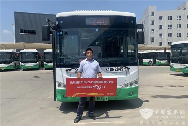 單車運營超10萬公里！開沃氫燃料電池客車再樹商業化示范新標桿