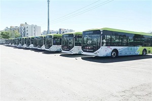 又一個遼寧對口援建公交項目落地 165輛中通純電動公交車將在新疆運營