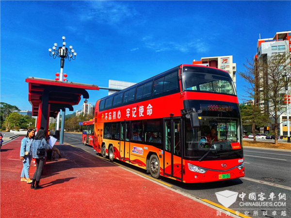 建黨百年紅色旅游升溫 安凱雙層巴士帶您追憶“百年紅途”