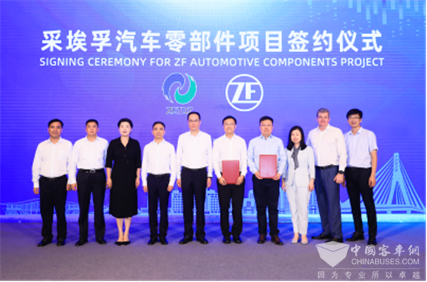 計劃投資1億美元 采埃孚擴建張家港基地