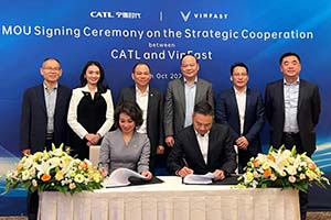 寧德時代與VinFast達成全球戰略合作 共同推動全球電動化轉型
