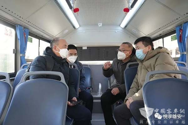 東風悅享 雄安新區 智能網聯公交車輛 交車儀式