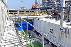 康明斯助力中國石化2.5MW PEM電解水制氫裝置在濮陽成功交付
