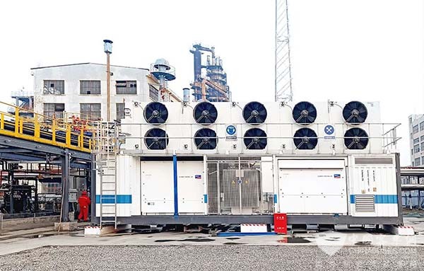 康明斯中國 集裝箱式 質子交換膜 電解水制氫系統