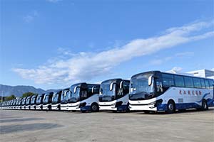 首批50臺氫能源通勤車交付 眾宇動力助力武漢氫能推廣再上新臺階