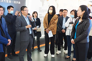 給予森鵬高度肯定 國家工信部中小企業局副局長牟淑慧蒞臨調研