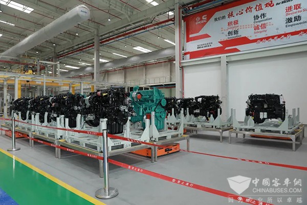 東風康明斯 智能化 重馬力工廠 建成投產 傳奇發動機