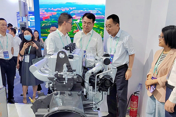 K05H燃氫發動機領銜 玉柴集團氫實力亮相北京科博會