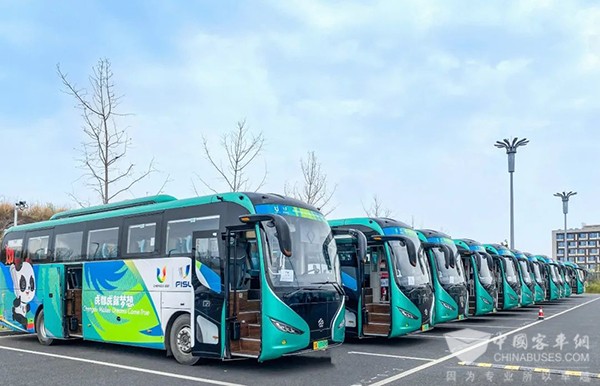 成都公交集團 雙流巴士 大運會 新能源車輛