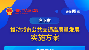 政策圖解：洛陽市推動城市公共交通高質量發展實施方案