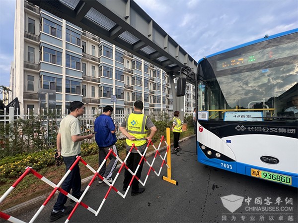 長沙公交集團 比亞迪汽車 職工 定制專線