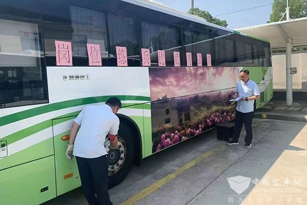 崇明巴士 業務技能  提升服務 樹形象 崗位練兵