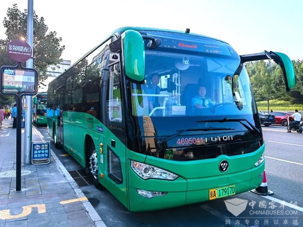 北京公交集團 通學公交車 試點開行 保障學生安全