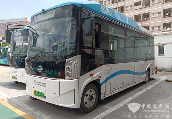 深圳巴士集團(tuán) 深汕特別合作區(qū) 純電動(dòng) 公交車