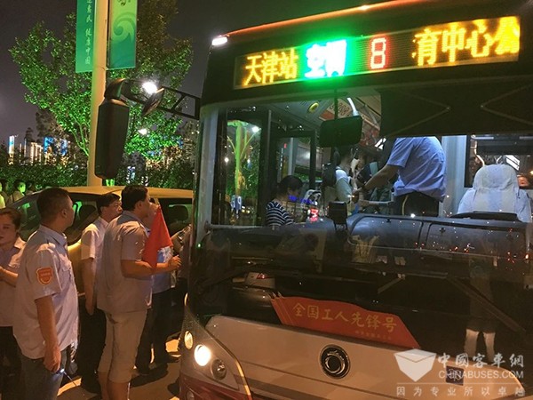 天津公交 重點區域 線路運力 定制專線