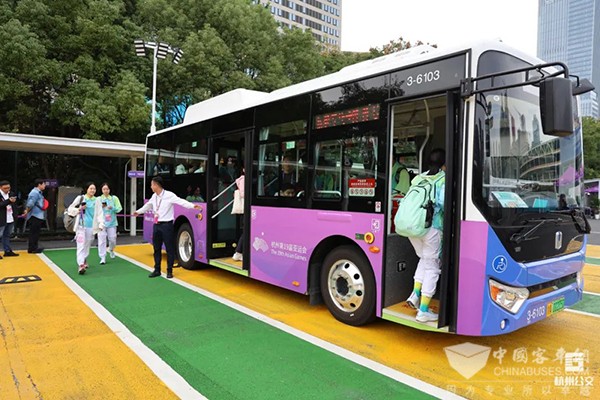 杭州公交 亞殘運會 交通保障車輛 無障礙改造