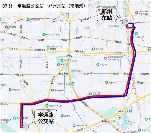 鄭州公交集團 L3級 智能網(wǎng)聯(lián) 快速公交 測試運營
