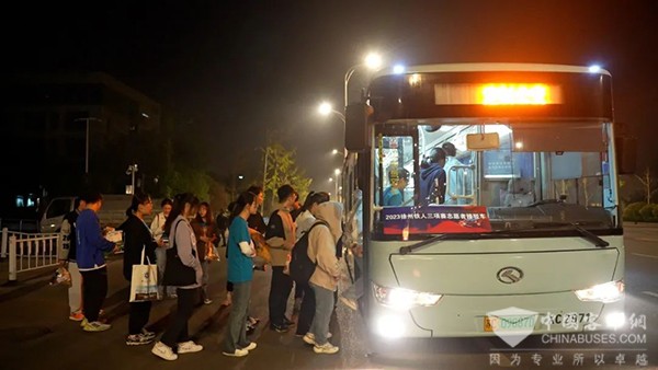 徐州公交 鐵人三項賽 保障用車 接駁車
