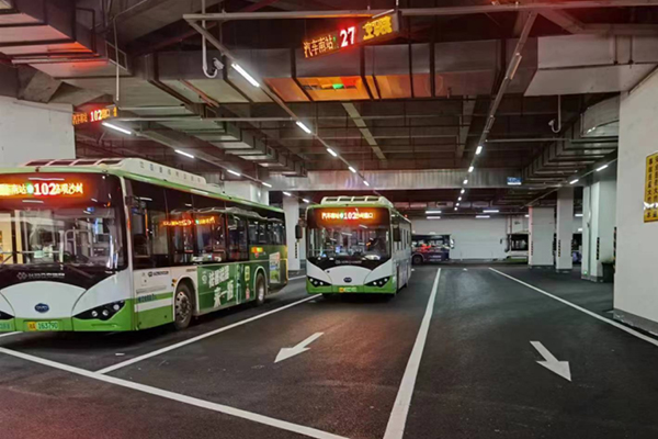 提質改造除隱患 長沙公交汽車南站公交始發場地煥新亮相