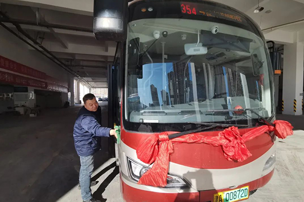滿足乘客多樣化出行需求 天津公交354路正式開通運行