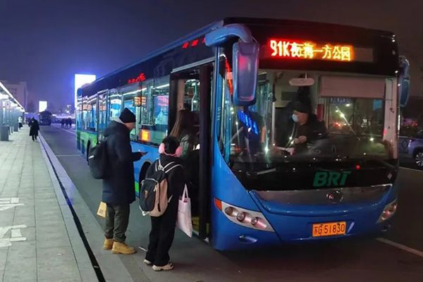 運送乘客32.4848萬人次 連云港公交圓滿完成元旦運輸保障工作