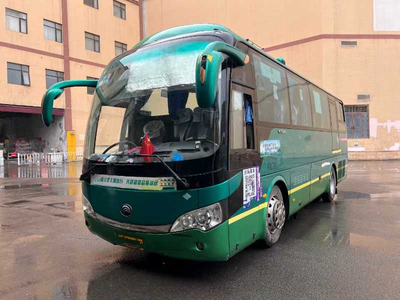 國四39座天然氣宇通6908氣囊車 