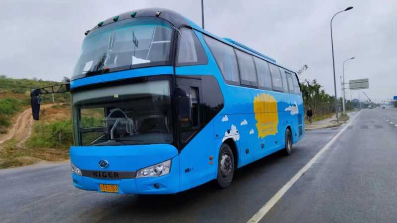 2020年11月 兩臺國五54座一層半非營運鍋爐暖氣海格6112中門車