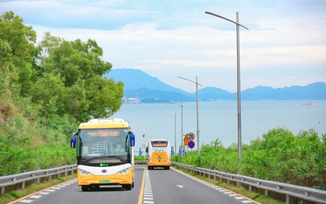 奔赴山海不再遙遠 深圳公交假日濱海專線又上新