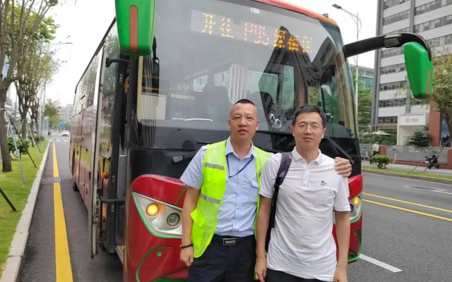 一定是特別的緣分！乘客車長和e巴士的8年“長跑”