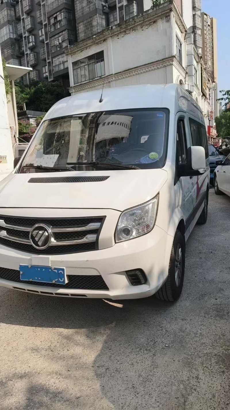 2021年2月 多臺(tái)9座福田小型藍(lán)牌商務(wù)車