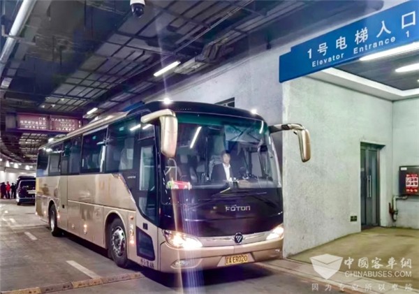 國際賽事 “輝”凡保障！福田歐輝BJ6116護航世預賽