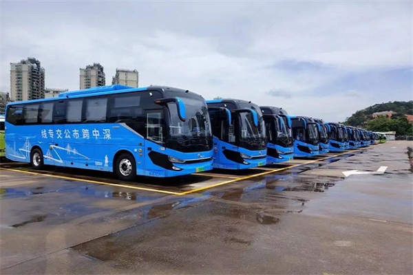 深中通道通車|森鵬電子多款產品為跨市公交保駕護航