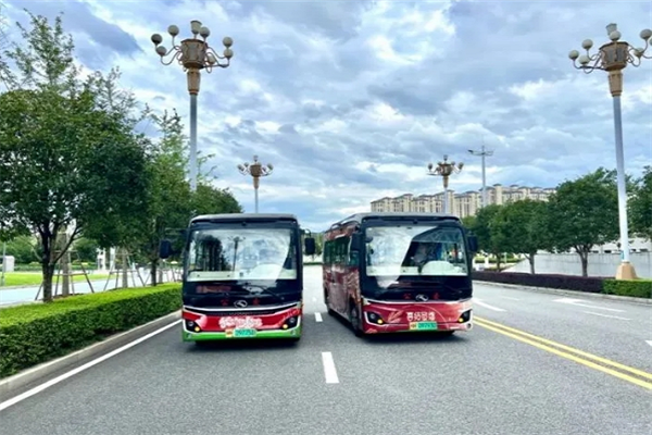 金龍“炫酷”婚車(chē) “囍”卷全城