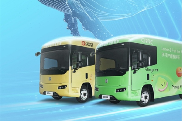 一車一店 移動售賣丨中車電動這輛“移動店鋪”，C照就能開！