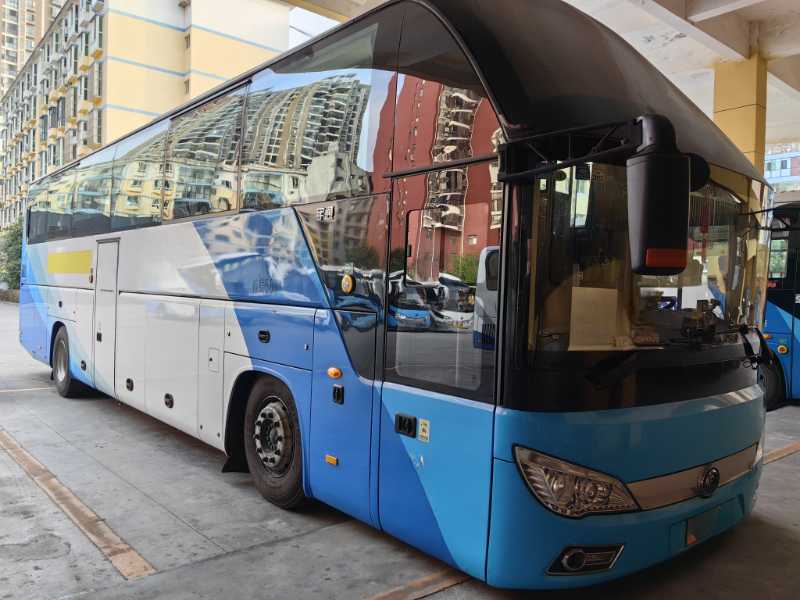 2020年9月 國五50座宇通6122斜玻璃氣囊營運車