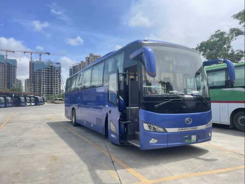 2020年9月帶質?；浥朴泄鎸幍聲r代48座金龍6112旅游電車