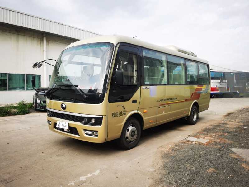 2023年9月 28座國六有公告封閉玻璃外擺門宇通D7旅游車