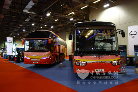五家客車廠商亮相澳門國(guó)際汽車展