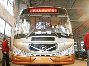 2009武漢版新公交將亮相第七屆北京國際客車展