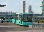 五洲龍環保公交再獲青睞 批量駛入深圳東部公交