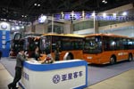 北京車展上的亞星展臺